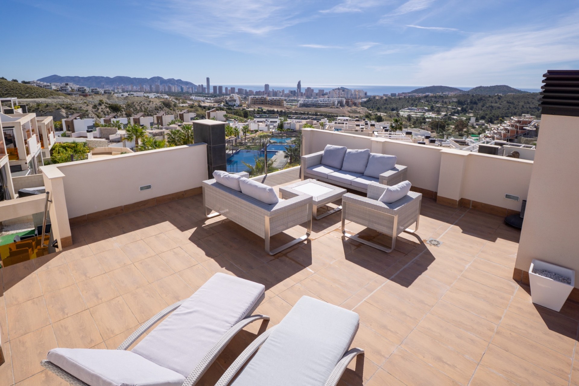 Endursala - Efri/neðri íbúð -
Finestrat - Balcon de Finestrat