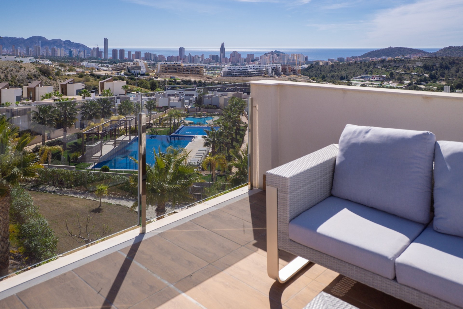 Endursala - Efri/neðri íbúð -
Finestrat - Balcon de Finestrat