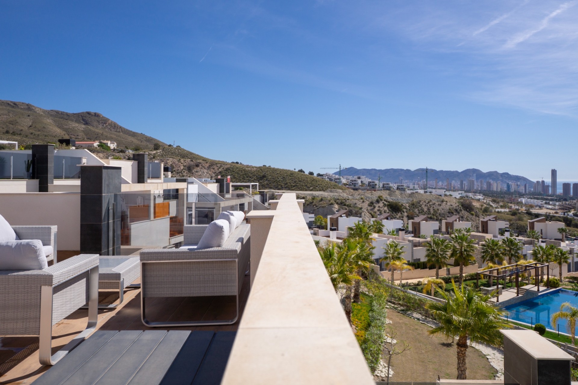 Endursala - Efri/neðri íbúð -
Finestrat - Balcon de Finestrat