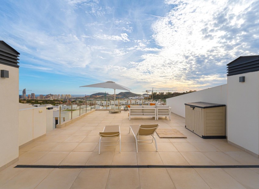 Endursala - Efri/neðri íbúð -
Finestrat - Sierra Cortina