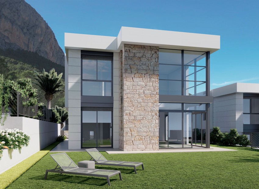 Neue Gebäude - Einfamilienhaus -
La Nucia/Polop - Polop 