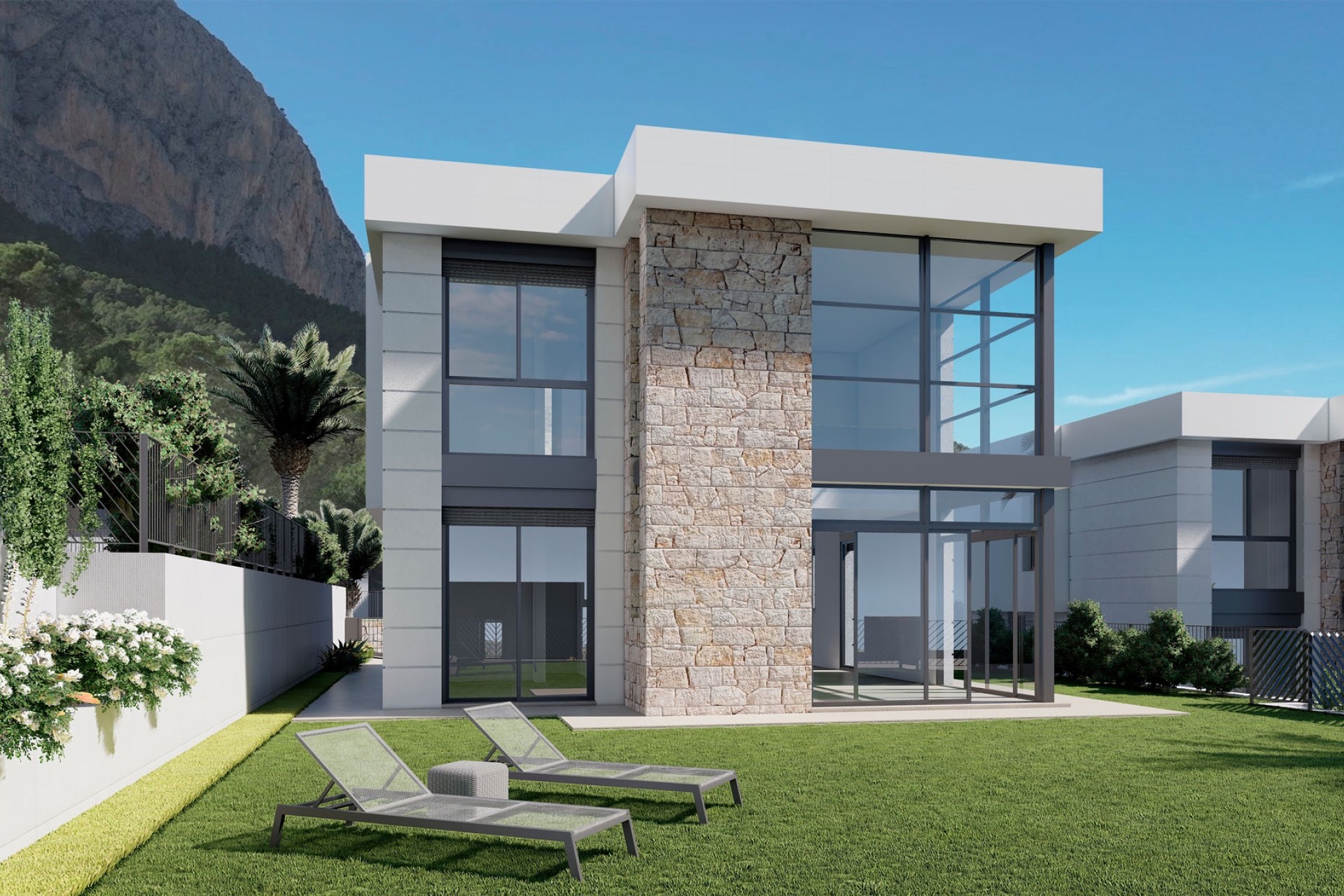 Neue Gebäude - Einfamilienhaus -
La Nucia/Polop - Polop 