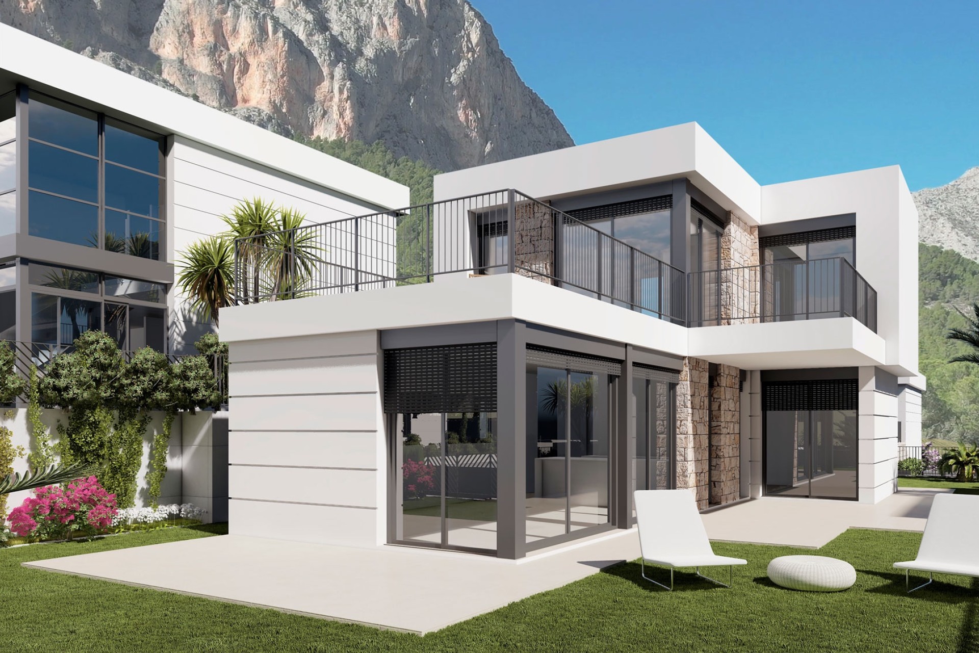 Neue Gebäude - Einfamilienhaus -
La Nucia/Polop - Polop 