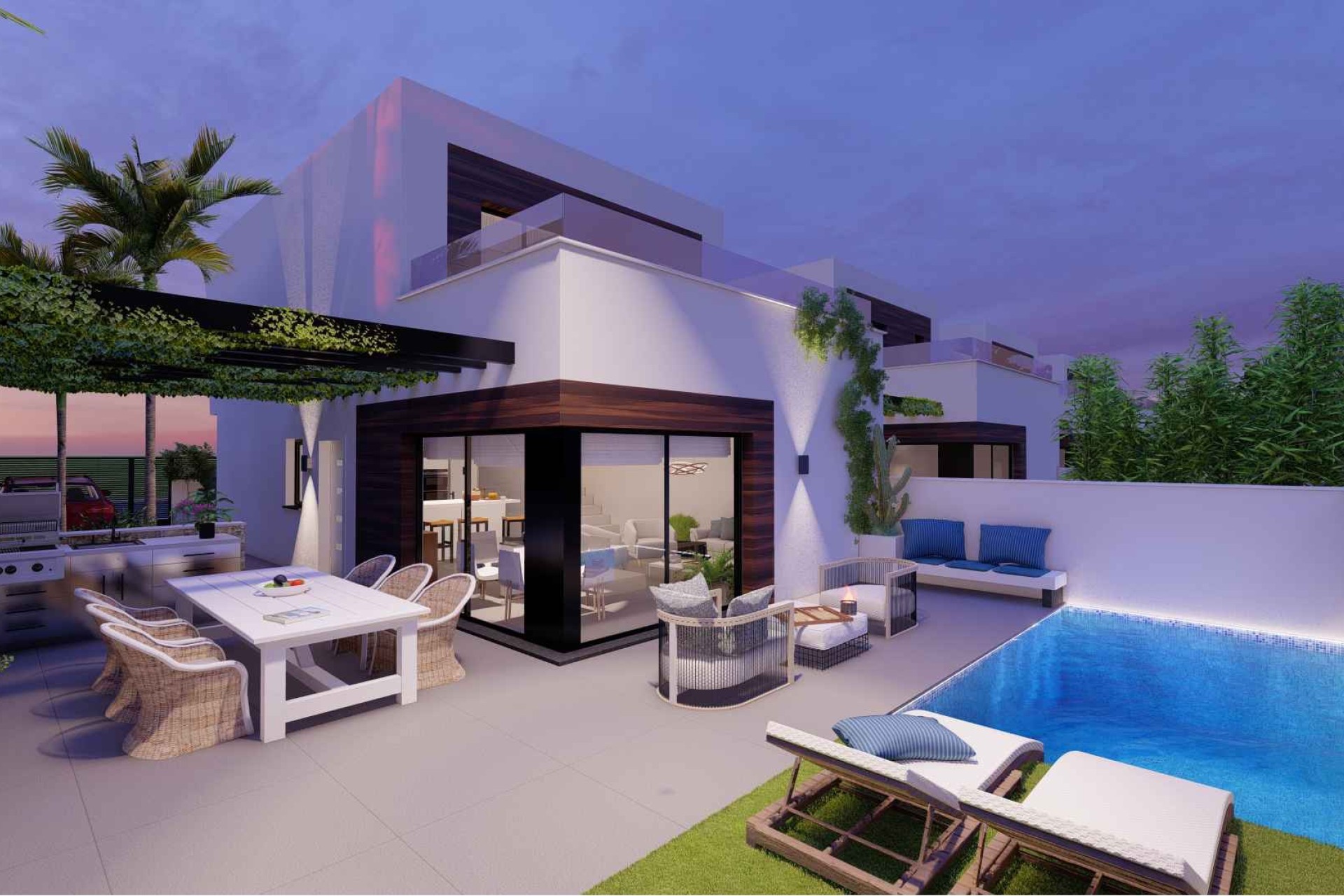 Neue Gebäude - Einfamilienhaus -
 - Murcia