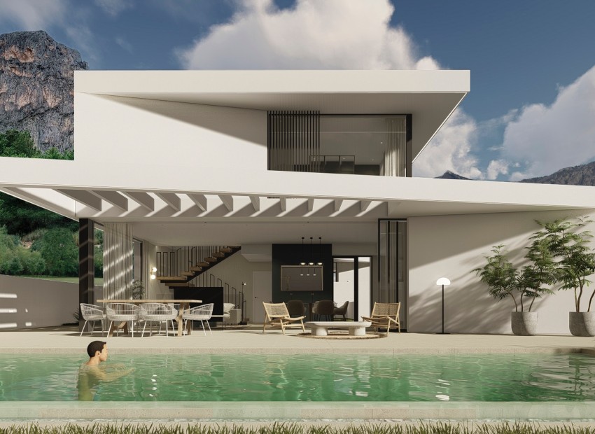 Nouvelle construction - Villa -
La Nucia/Polop - Polop 