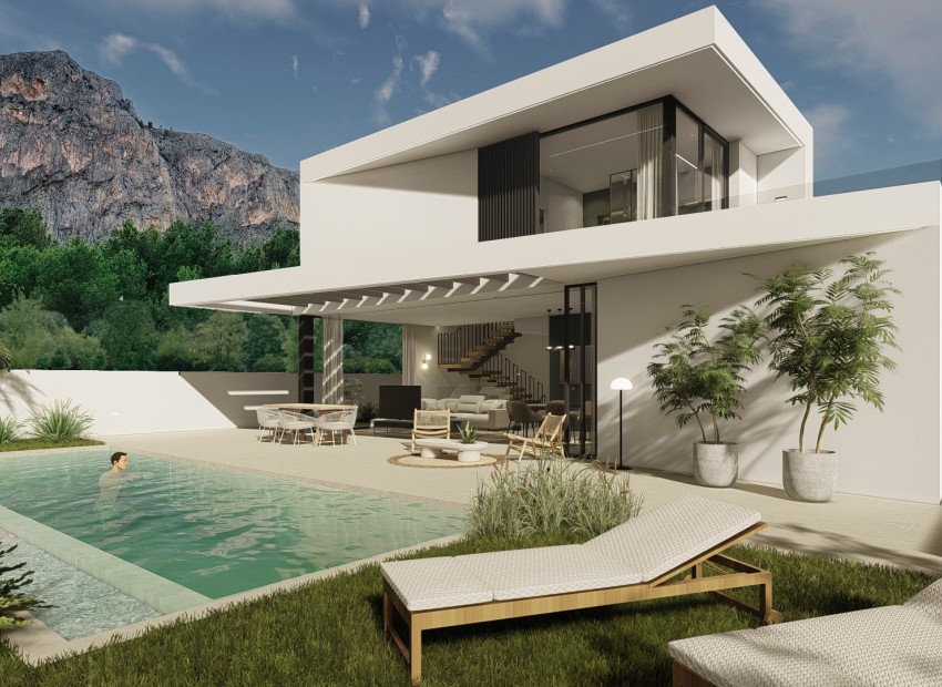 Nouvelle construction - Villa -
La Nucia/Polop - Polop 