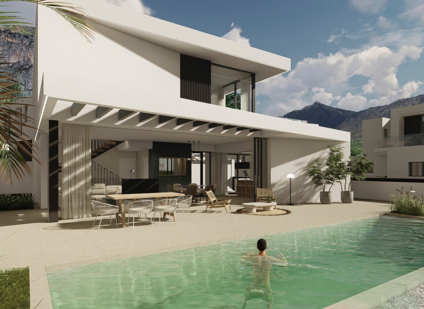 Nouvelle construction - Villa -
La Nucia/Polop - Polop 