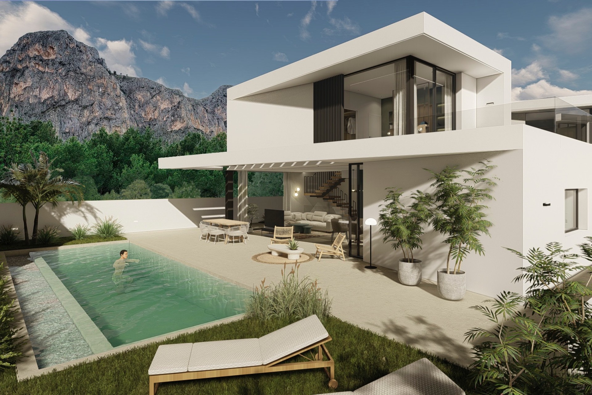 Nouvelle construction - Villa -
La Nucia/Polop - Polop 