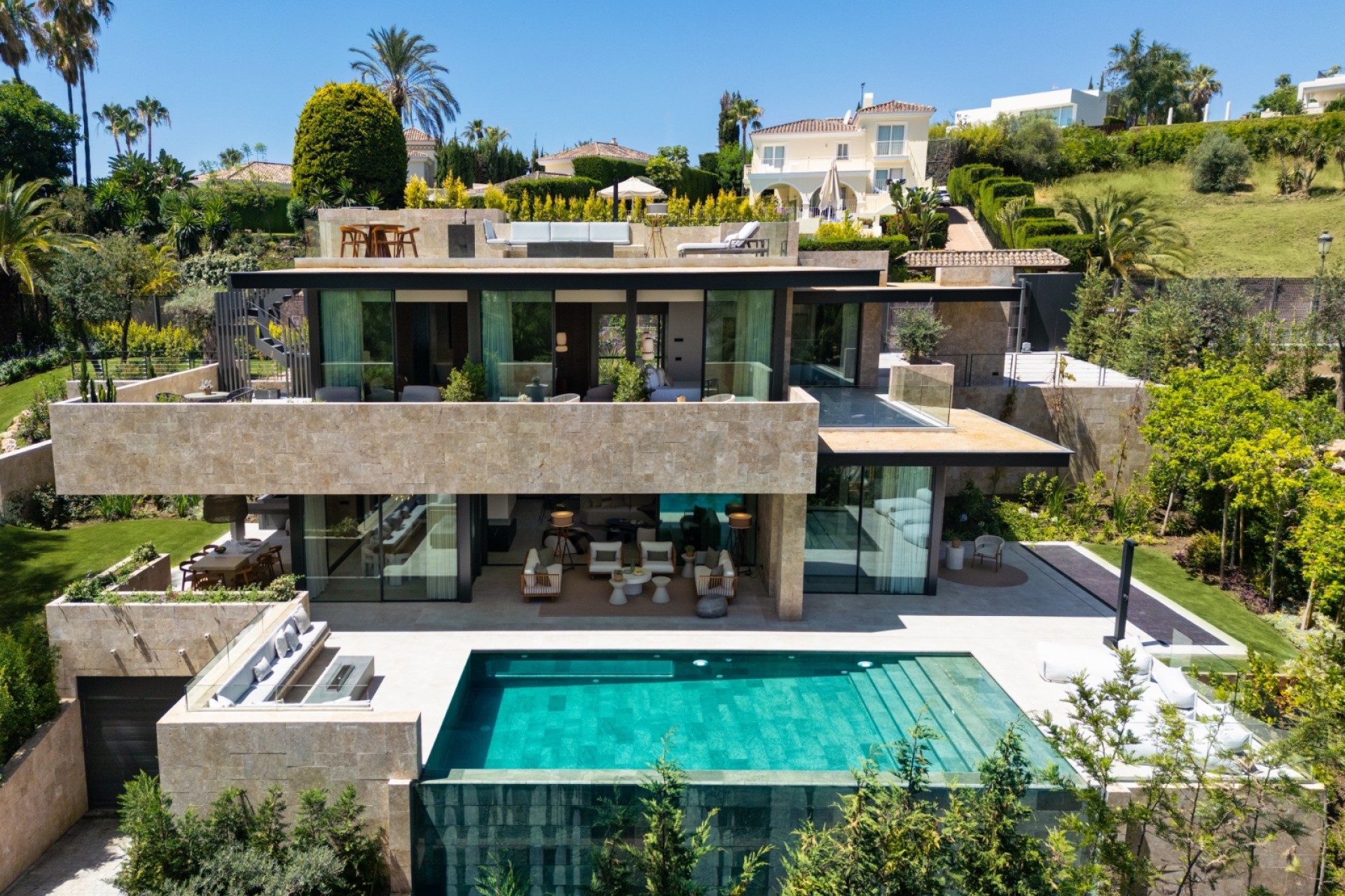 Nowy budynek - Willa -
Málaga/Marbella - Marbella