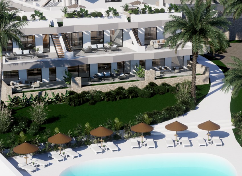 Nýbygging - Efri/neðri íbúð -
Finestrat - Sierra Cortina