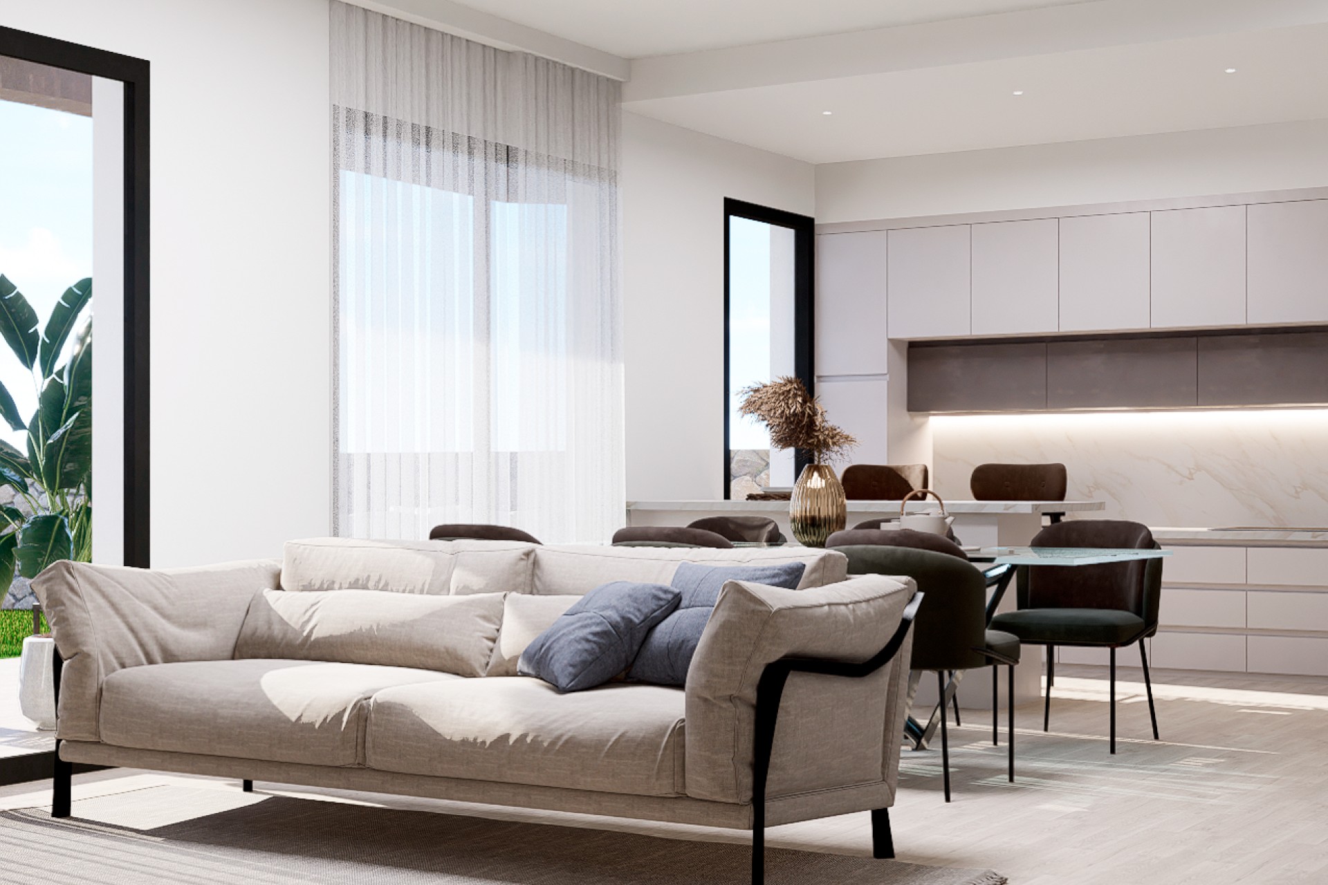 Nýbygging - Efri/neðri íbúð -
Finestrat - Sierra Cortina