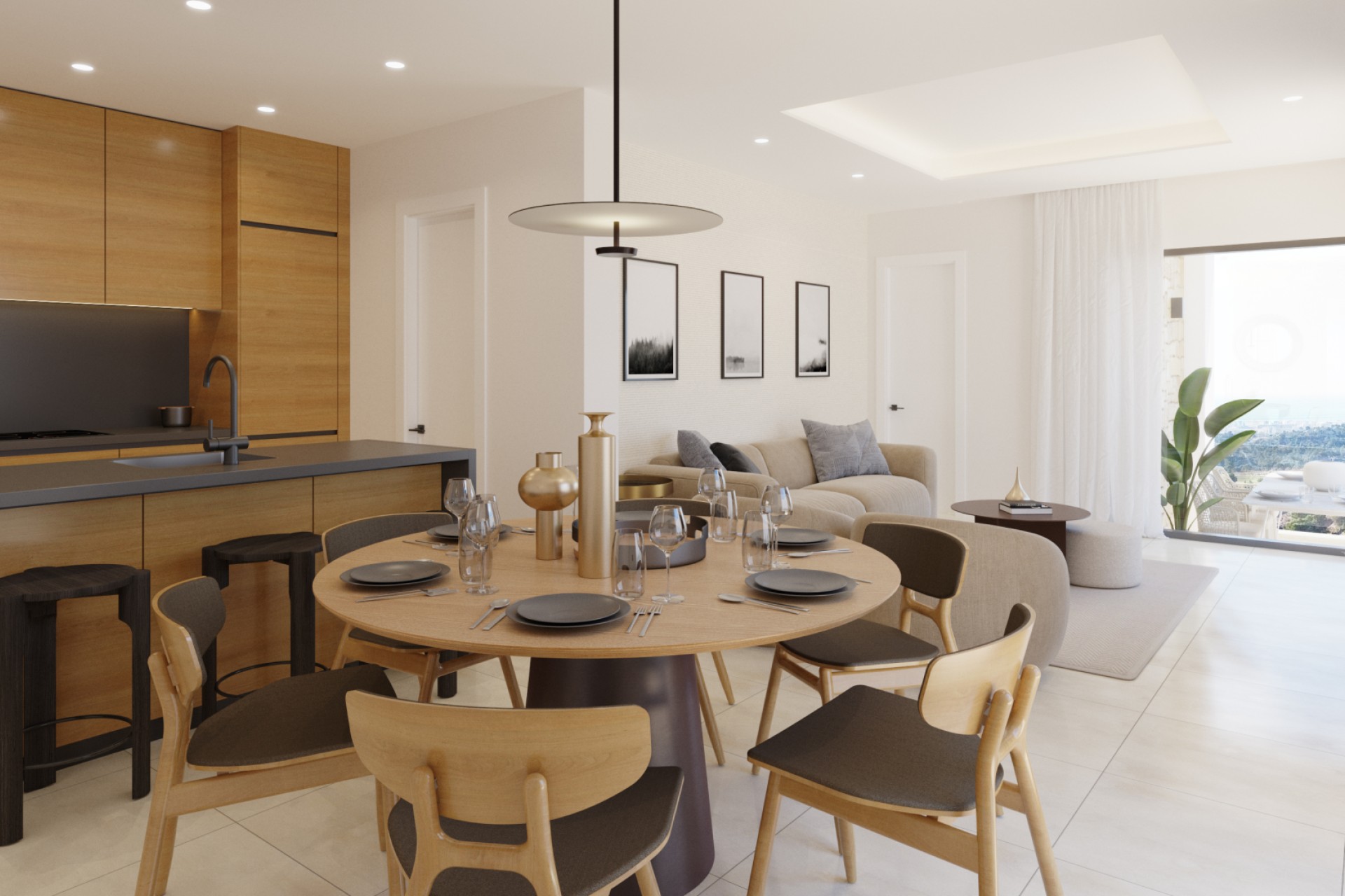 Nýbygging - Einbýli -
Finestrat - Sierra Cortina