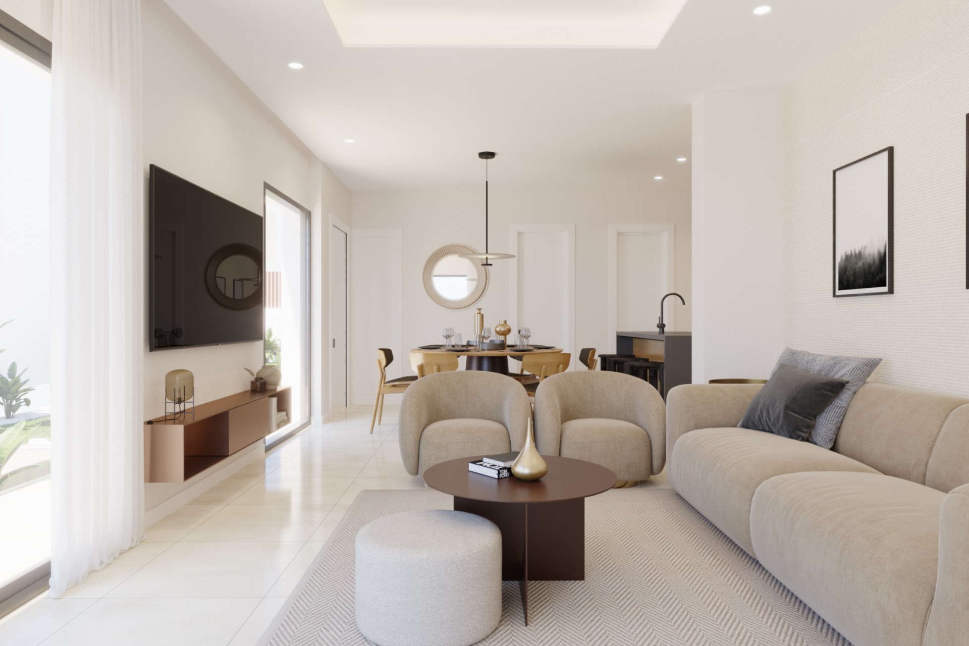 Nýbygging - Einbýli -
Finestrat - Sierra Cortina