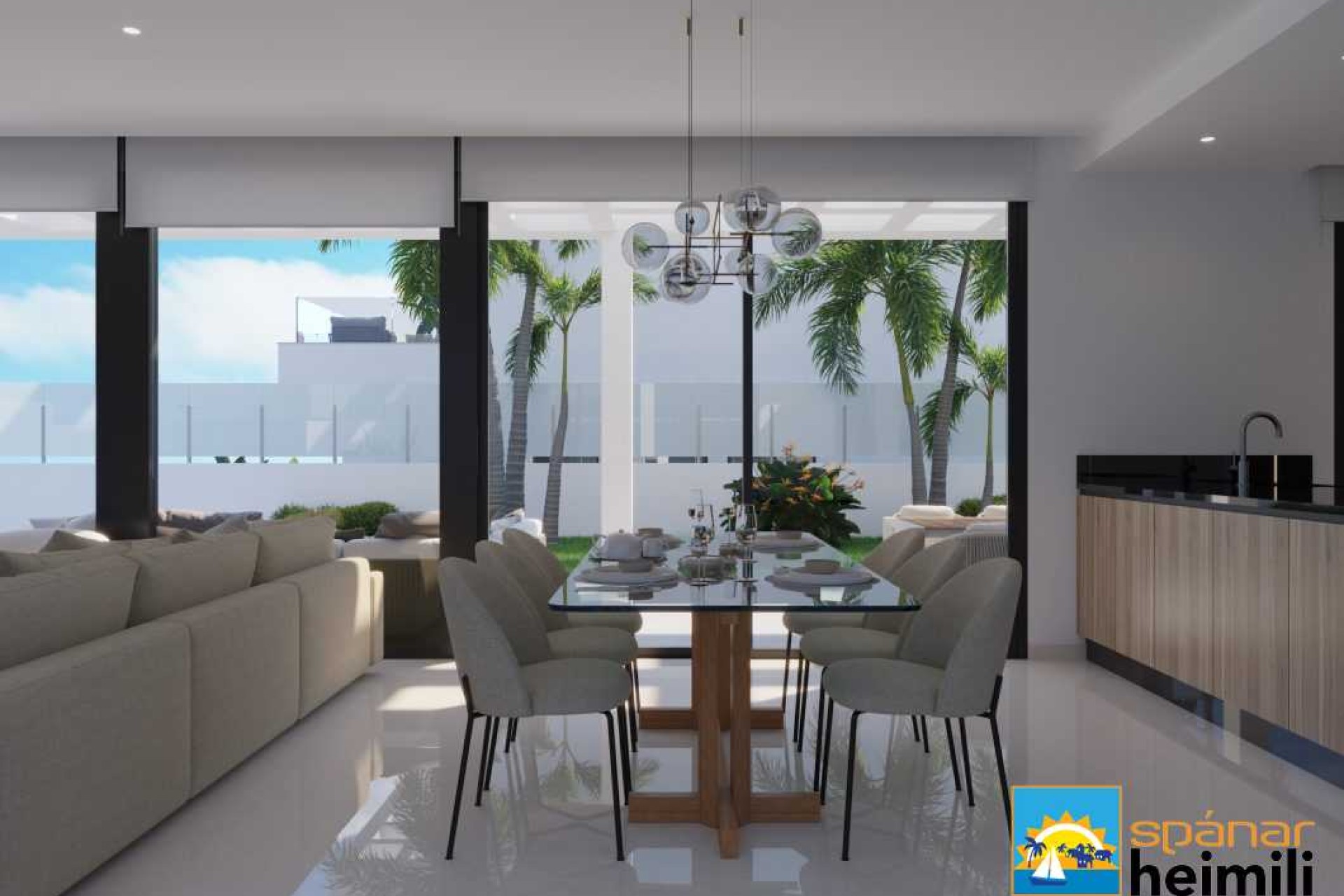 Nýbygging - Einbýli -
Finestrat - Sierra Cortina