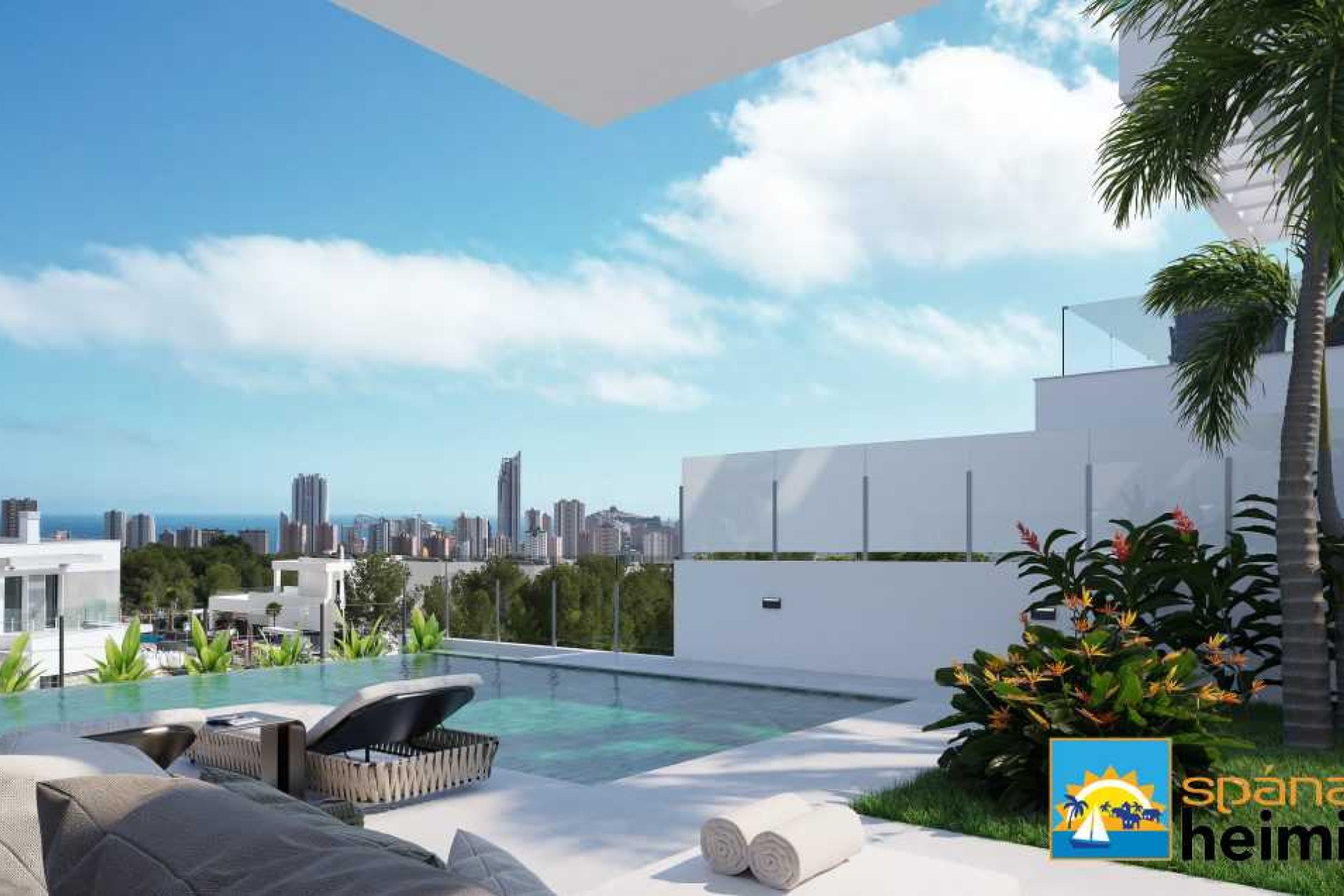 Nýbygging - Einbýli -
Finestrat - Sierra Cortina