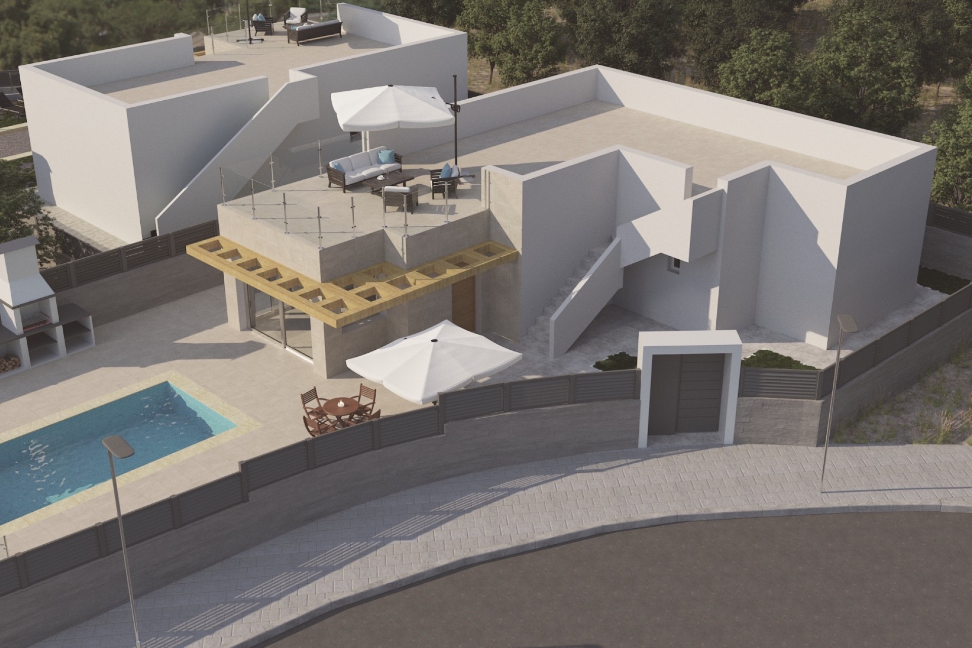 Nýbygging - Einbýli -
La Nucia/Polop - Polop 