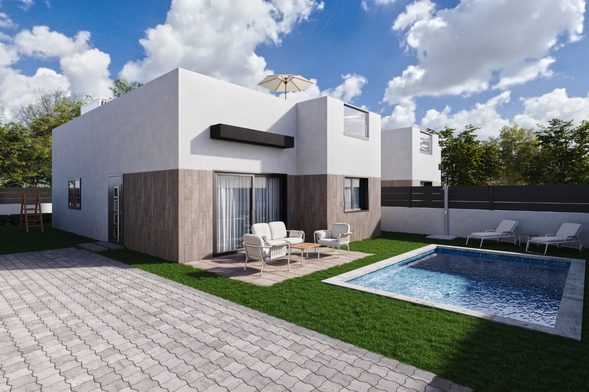 Nýbygging - Einbýli -
Mazarrón - Bolnuevo