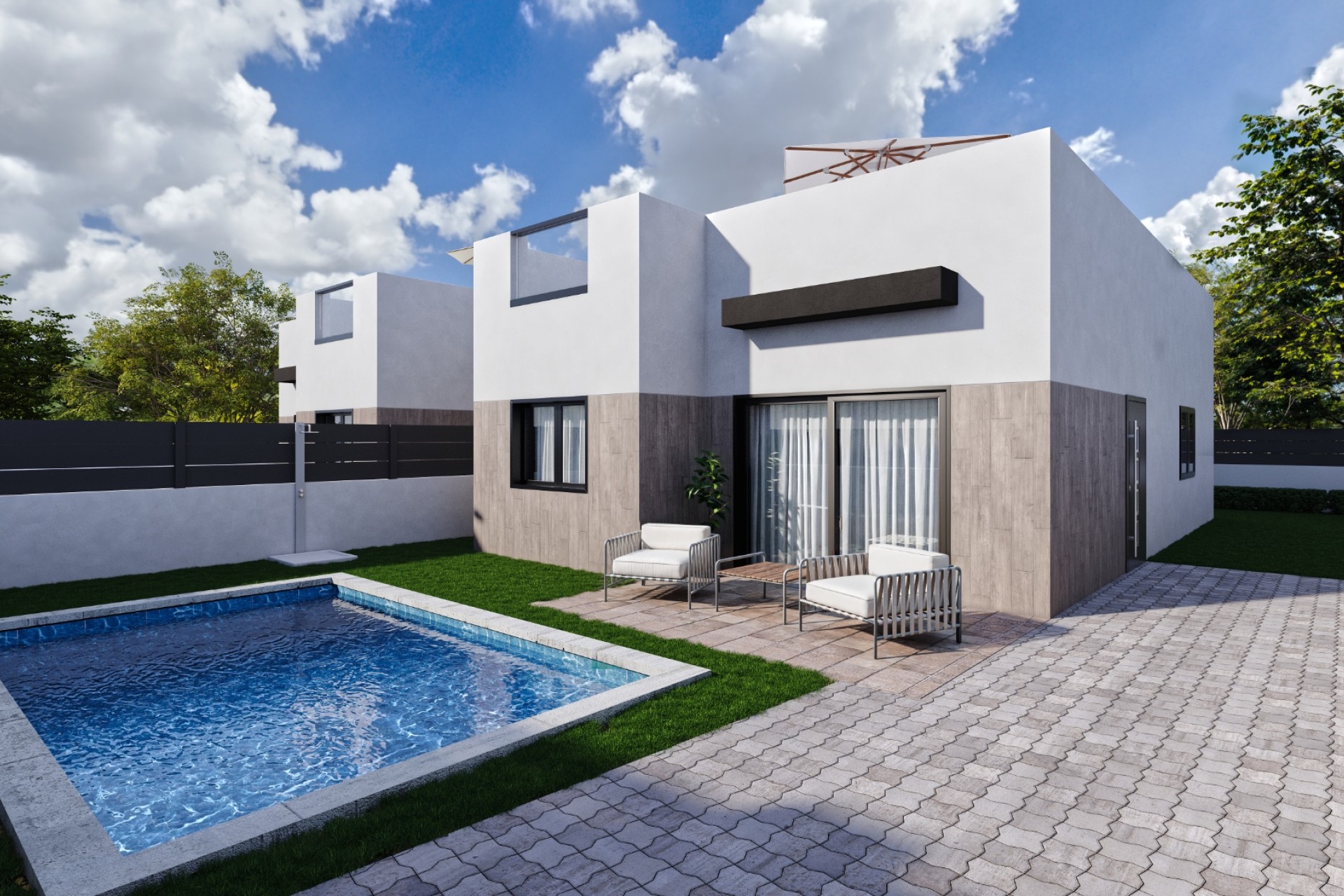 Nýbygging - Einbýli -
Mazarrón - Bolnuevo