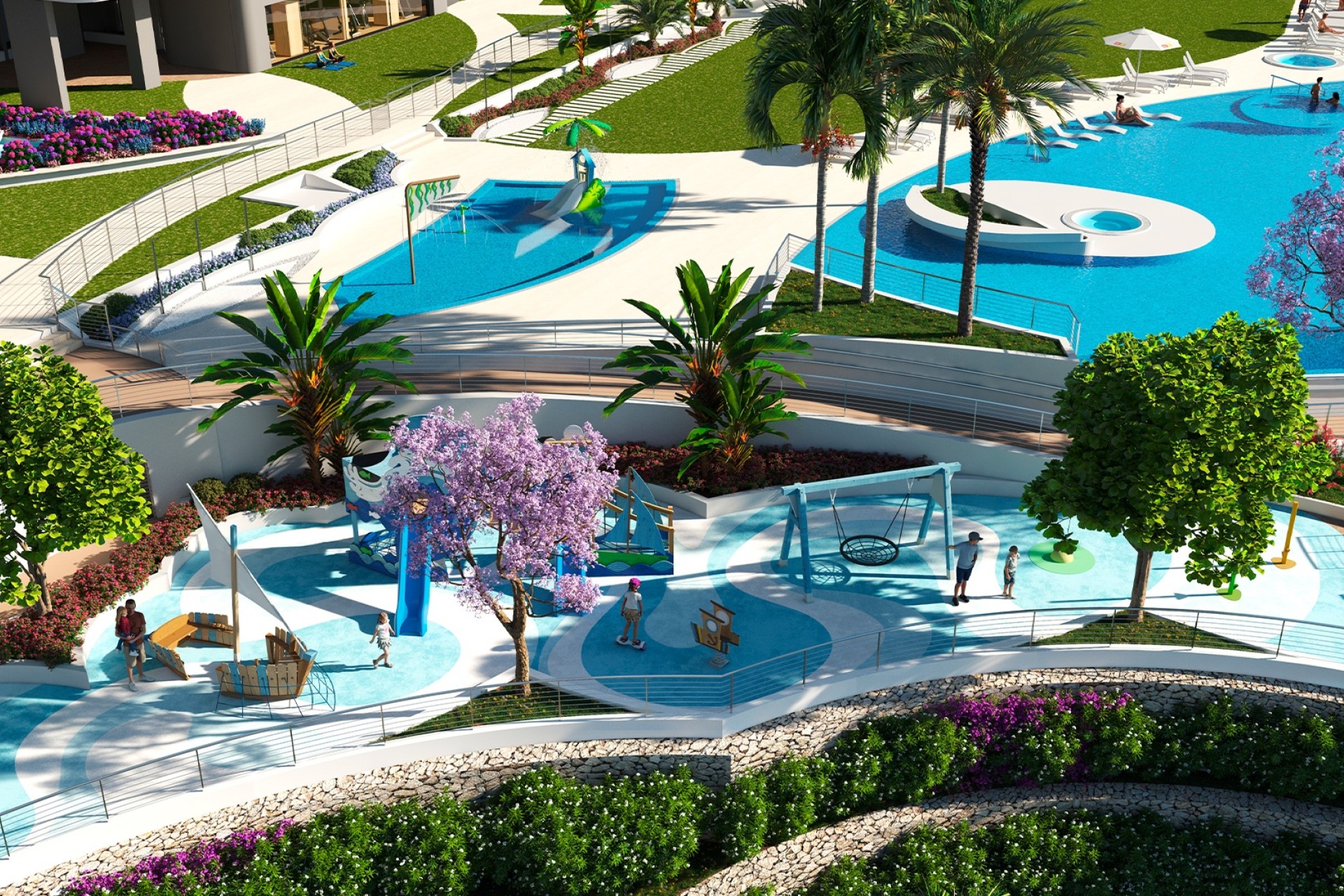 Nýbygging - Íbúð í fjölbýli -
Benidorm - Playa Poniente