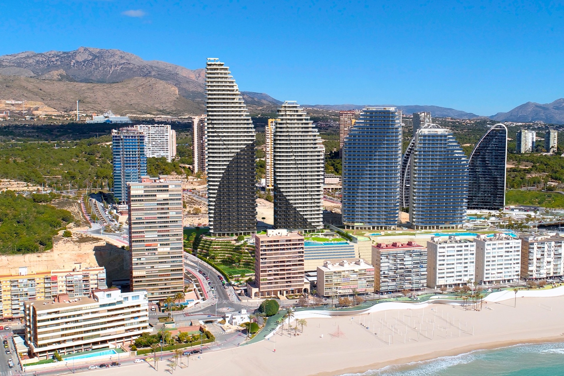 Nýbygging - Íbúð í fjölbýli -
Benidorm - Playa Poniente