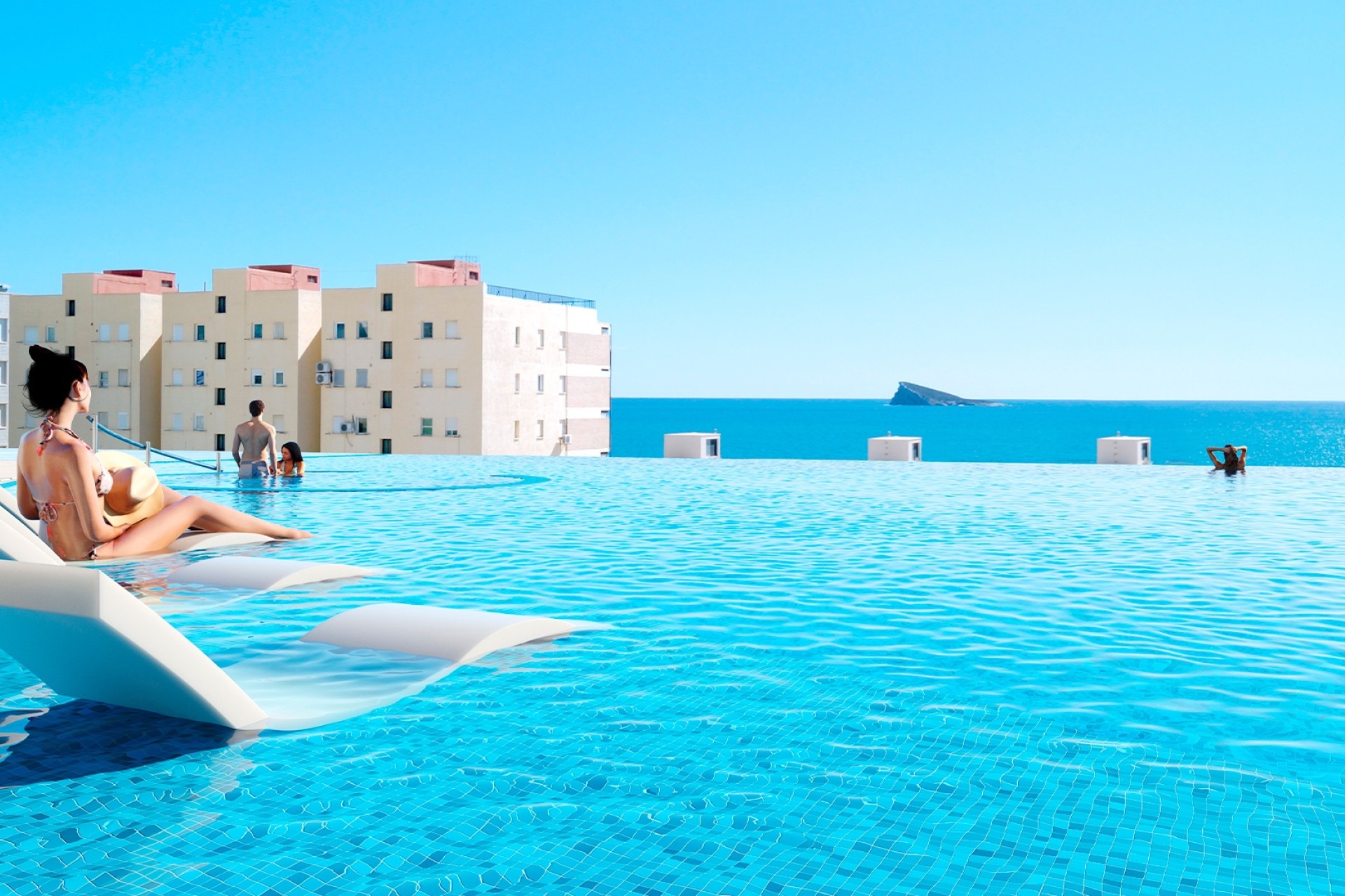 Nýbygging - Íbúð í fjölbýli -
Benidorm - Playa Poniente