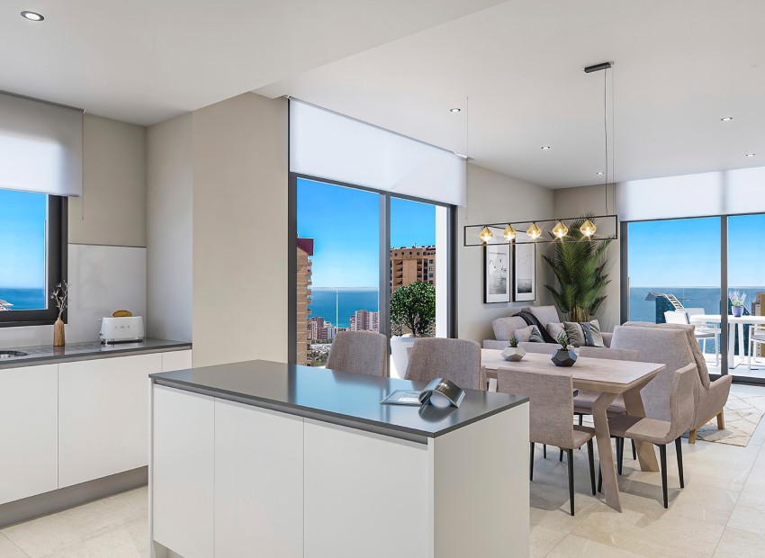 Nýbygging - Íbúð í fjölbýli -
Benidorm - Playa Poniente