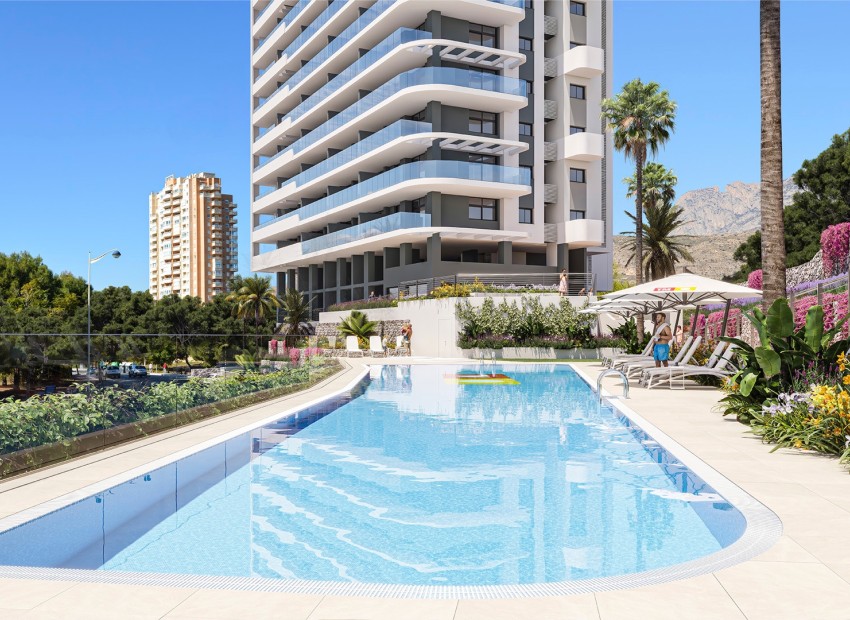 Nýbygging - Íbúð í fjölbýli -
Benidorm - Playa Poniente