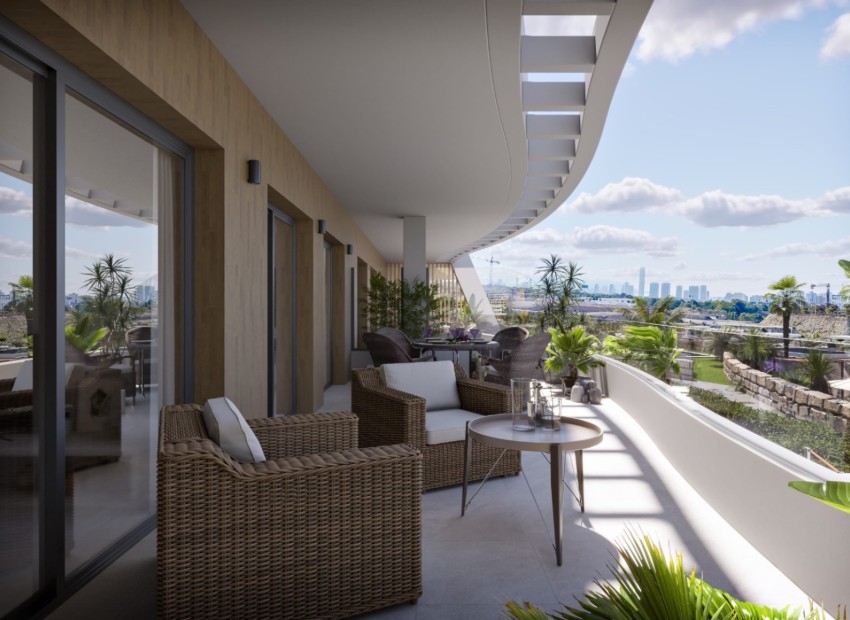 Nýbygging - Íbúð í fjölbýli -
Finestrat - Sierra Cortina