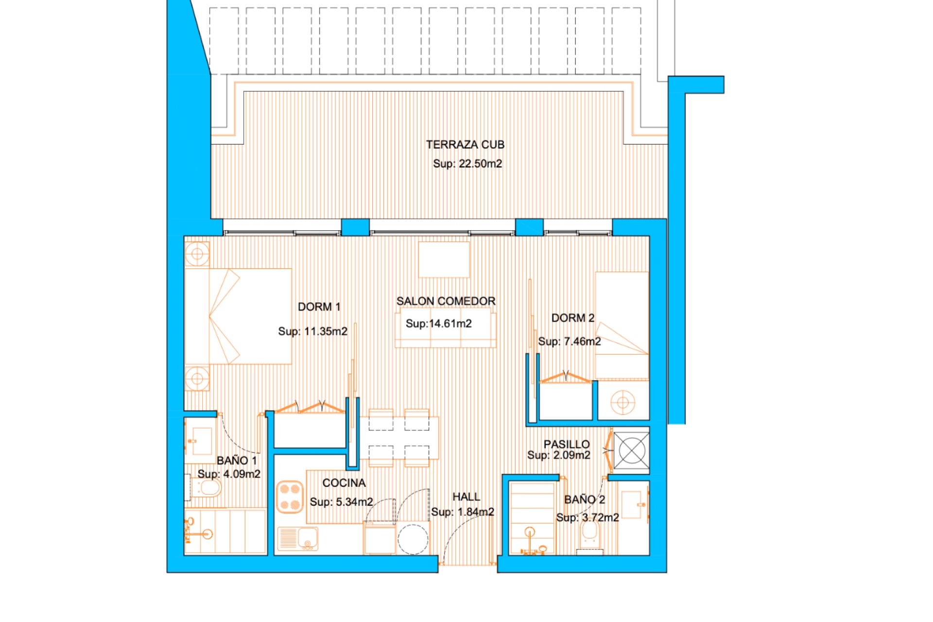Obra nueva - Apartamento -
Marrakesh