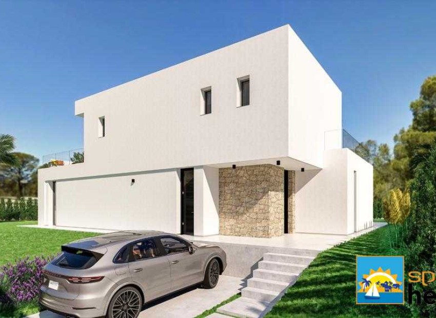 Obra nueva - Villa -
Benidorm - Sierra Cortina