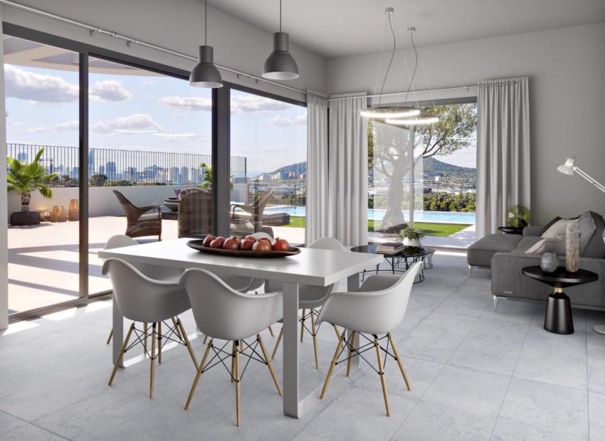 Obra nueva - Villa -
Finestrat - Sierra Cortina