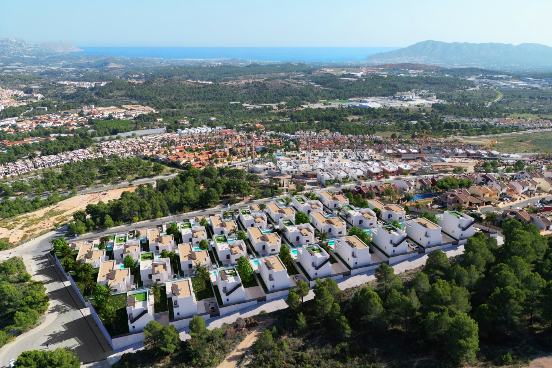 Obra nueva - Villa -
La Nucia/Polop - Polop 
