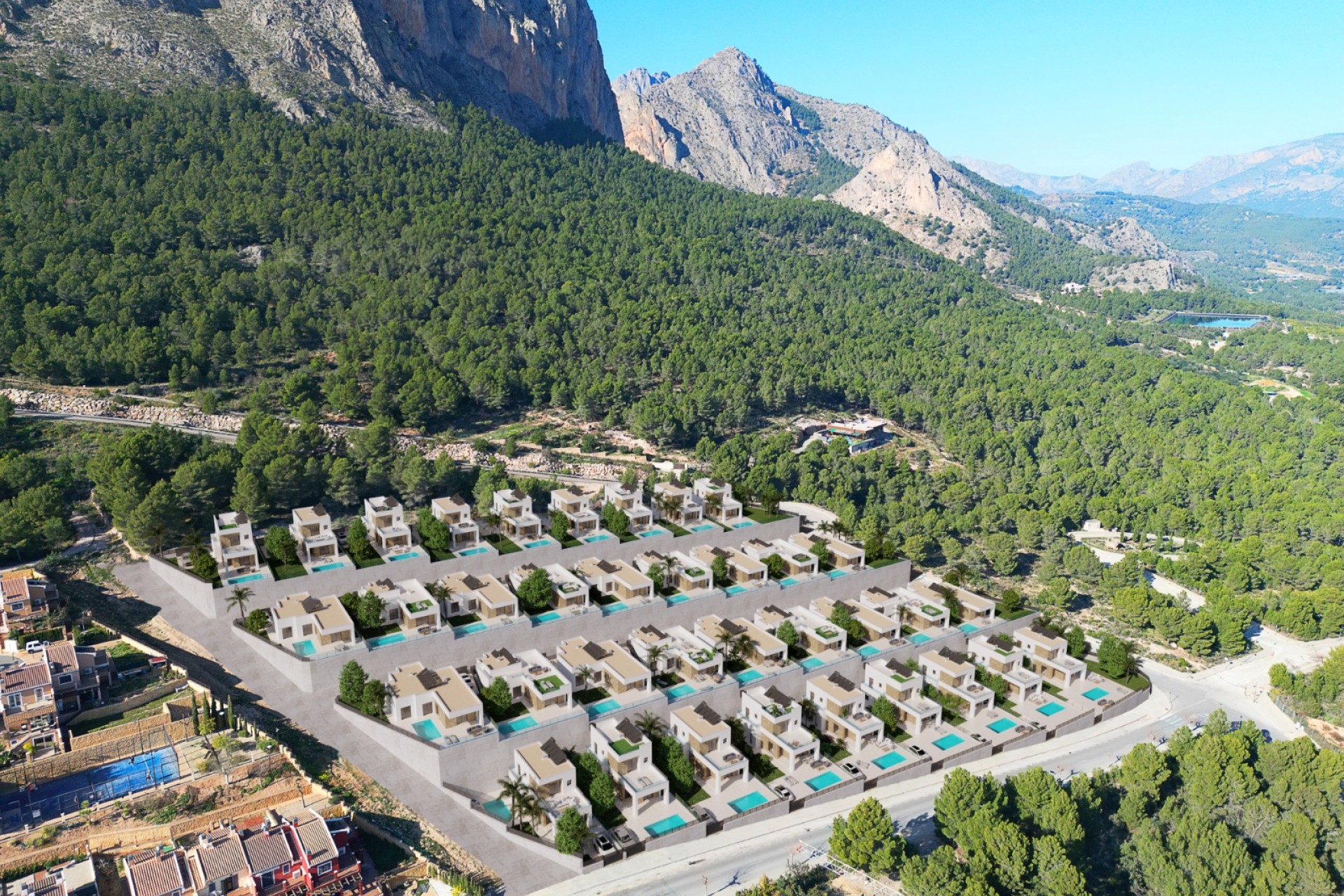 Obra nueva - Villa -
La Nucia/Polop - Polop 