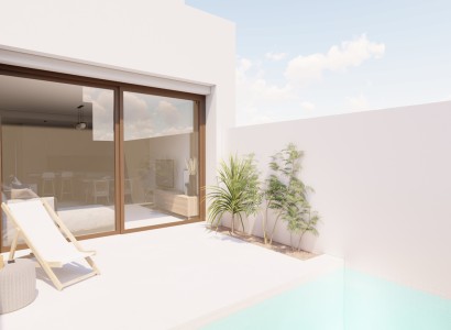 Rækkehus - Nybyggeri - San Javier -
                San Javier